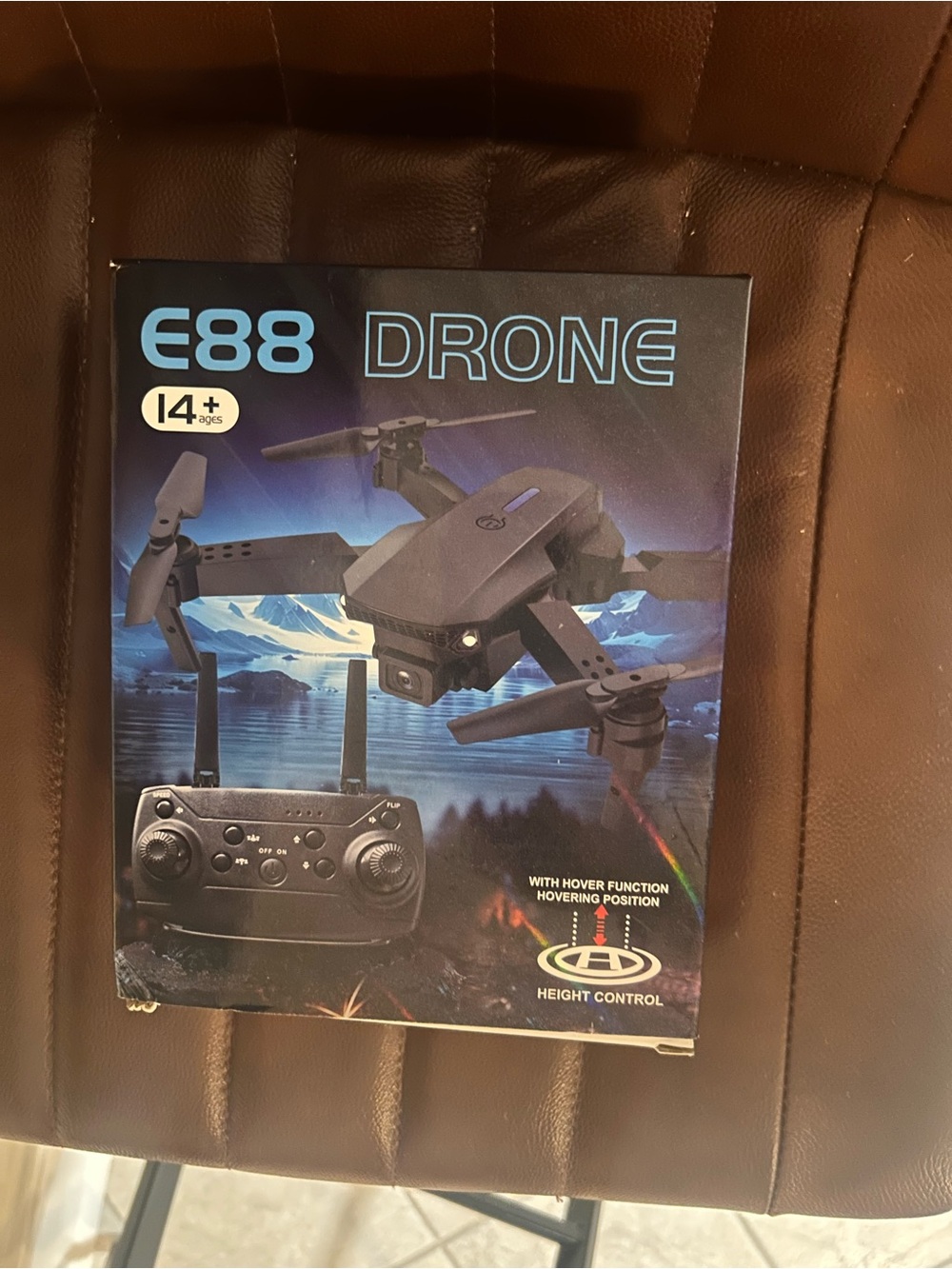 E88 Drone Quadcopter - Black
